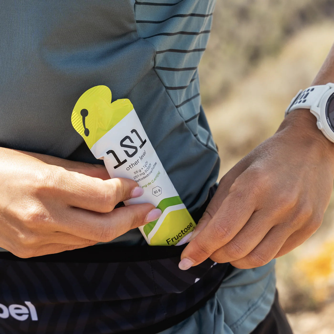 FRUCTOSE GEL LEVEL con Cafeína - sabor Lima 81 g