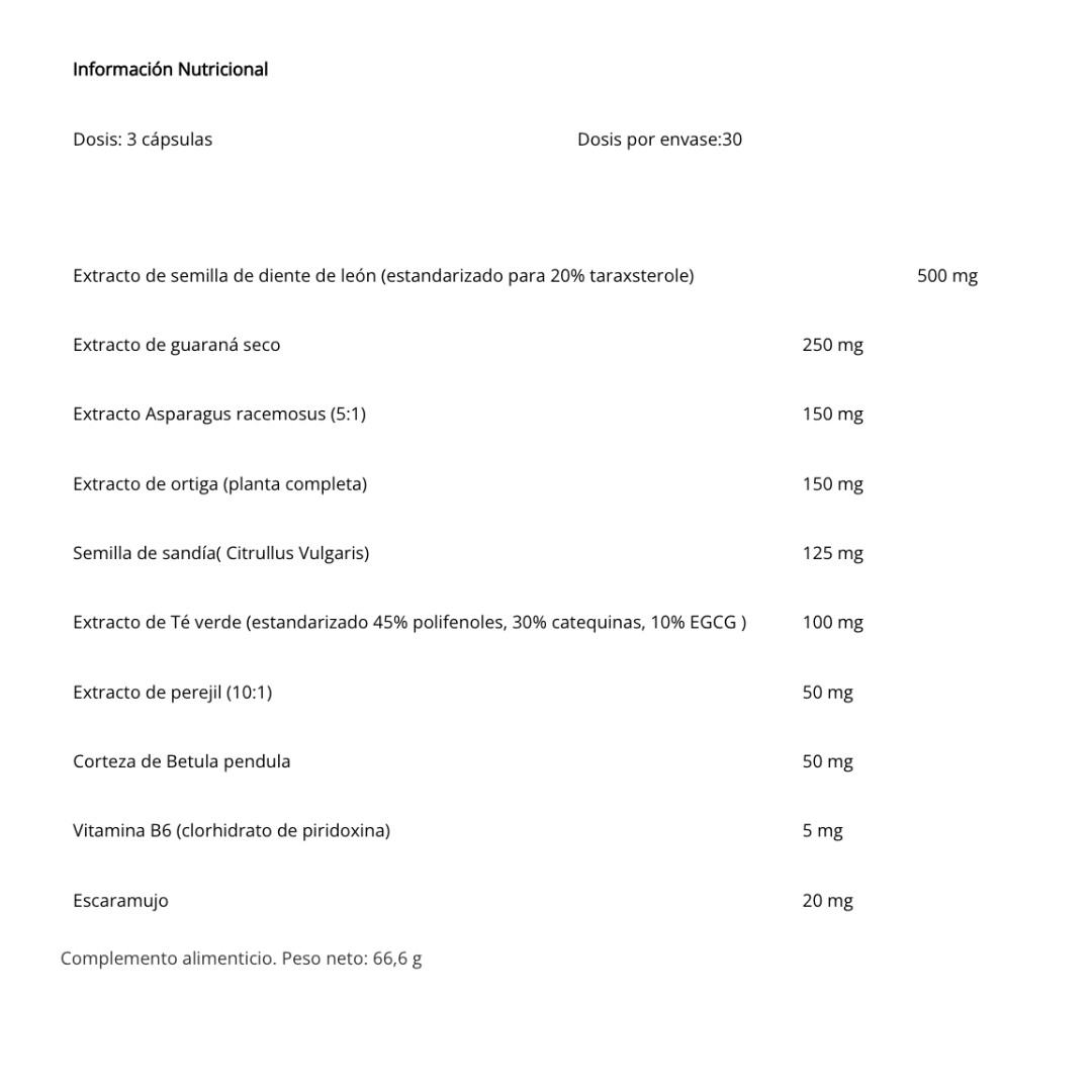 Diurético Diuretic Complex