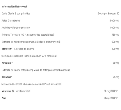Anabólico Natural Testo F-200